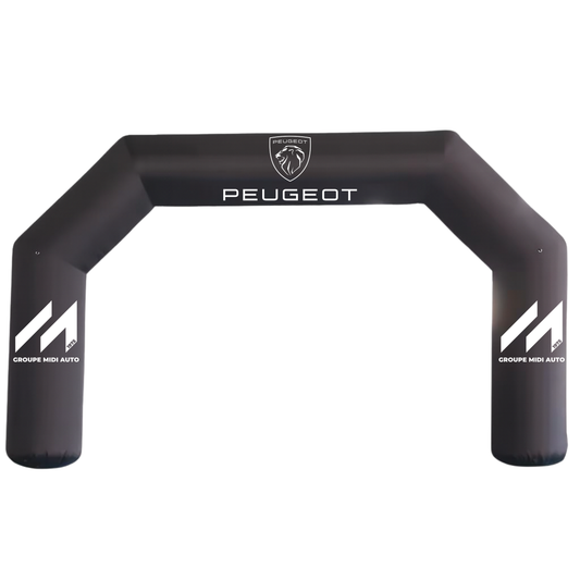 Arche Gonflable Peugeot x Groupe Midi auto | Référence AG-001