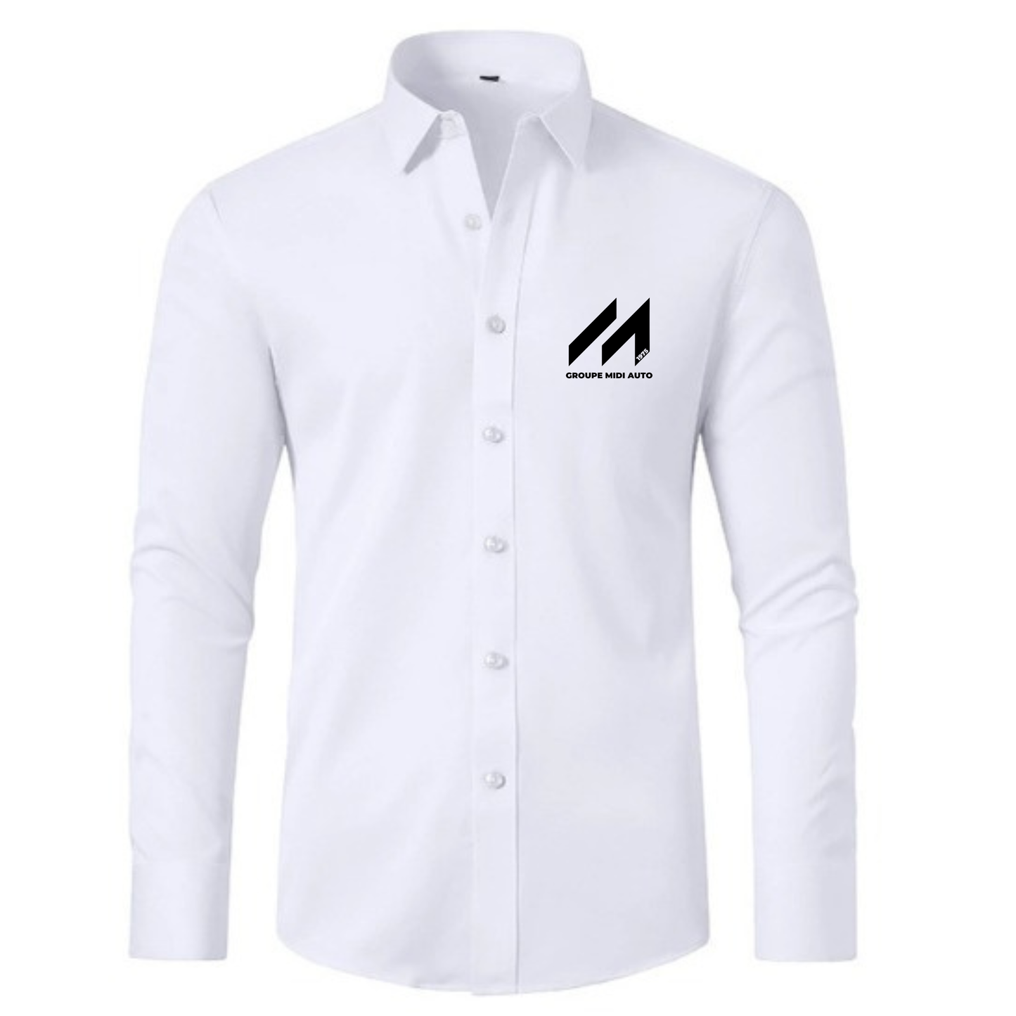 Chemise Corporate Class blanche | Référence CML-001