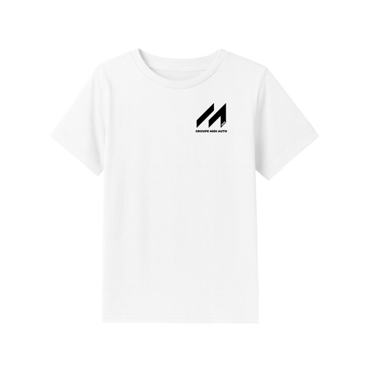 Tee Shirt Dynamic Line blanc manche courte | Référence : TSDL-001