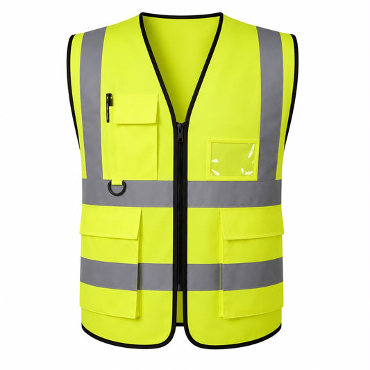 Gilet de sécurité haute visibilité multi-poches | GS-002