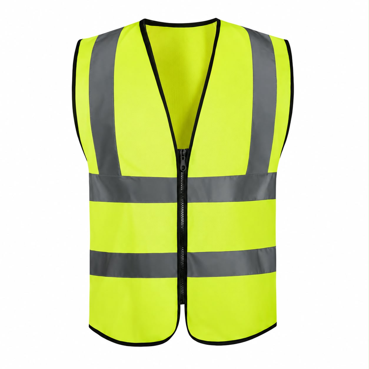 Gilet de sécurité haute visibilité zippé | GS-001